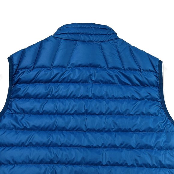Patagonia Down Sweater Vest Mens Small Blue Full Zip Puffer 84261 - Picture 6 of 10